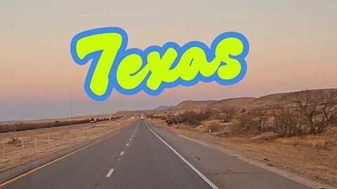 Scenic Drive Through Texas | Relaxing POV