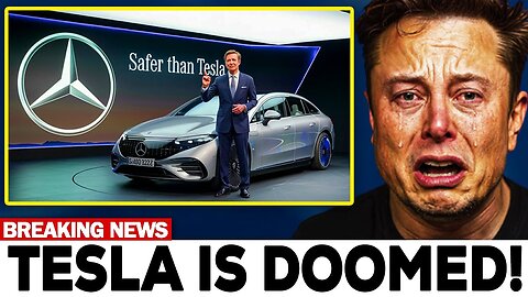 Elon Musk HUMILIATED as Mercedes-Benz EV Outscores Tesla in Safety Tests