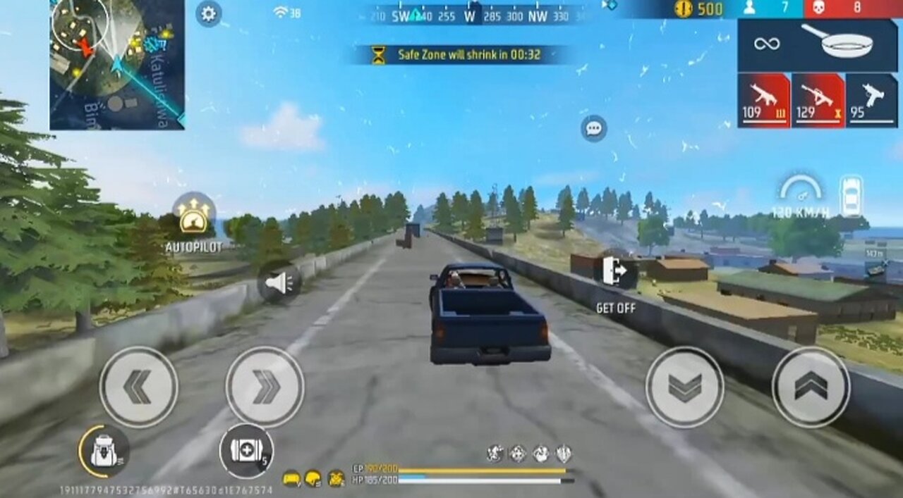 Solo vs squad gameplay booyah 😍