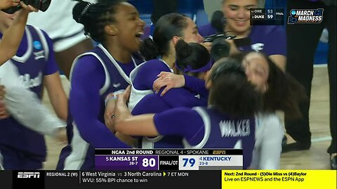 💔 Kentucky LOSES in OT after BLOWN LAYUP at BUZZER | NCAA women's basketball tournament