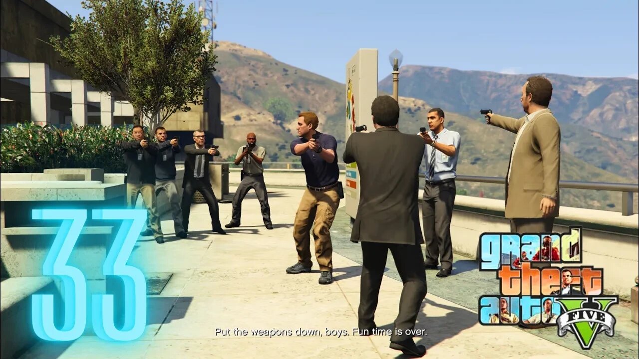 THEY WANTED SOME SMOKE! Grand Theft Auto 5 Story Mode - Part 33