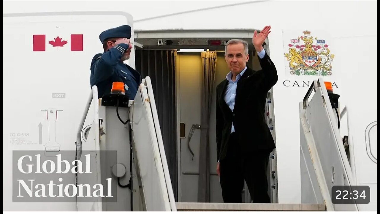 What’s the strategy behind Carney’s 1st trip abroad?