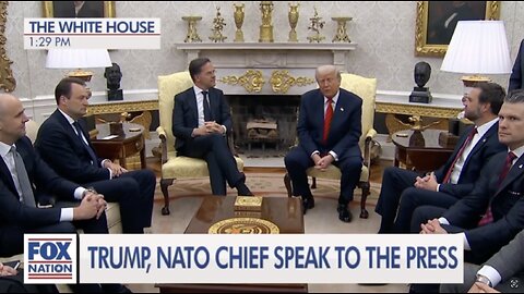 President Trump Meets with NATO Secretary General (03/13/25)