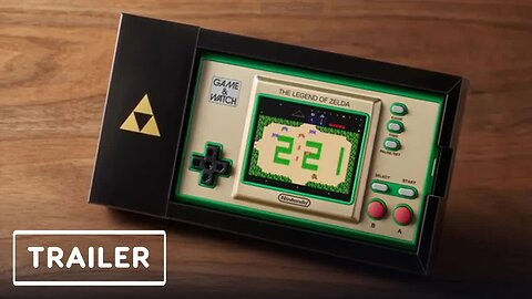 The Legend of Zelda 35th Anniversary Game & Watch - Announcement Trailer _ E3 2021