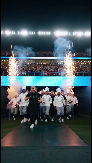 Jake Paul and British Chef's in the Arena [SORA]