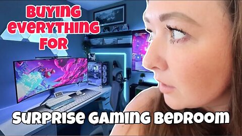 BUYING ISABELLE A SURPRISE NEW GAMING PC & BEDROOM FURNITURE FOR A BEDROOM MAKEOVER!