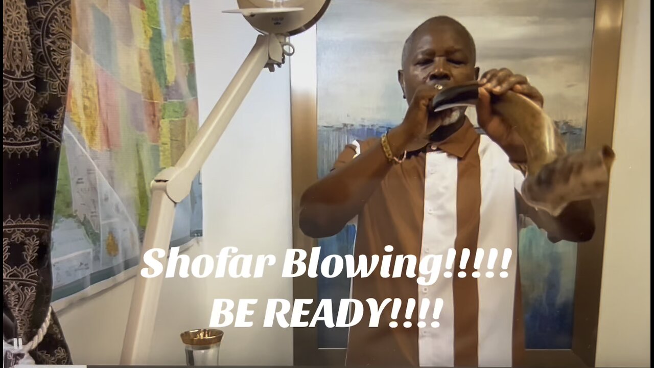 Blowing Of The Shofar!