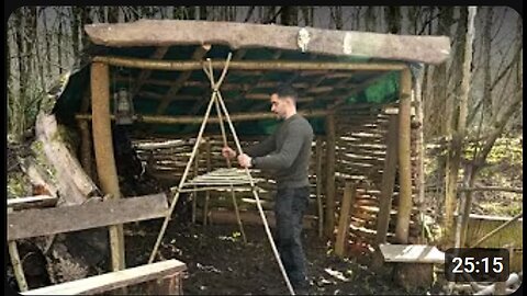“Bushcraft Camp Episode 2: Mastering Fire & Shelter in the Wild 🔥🏕️”