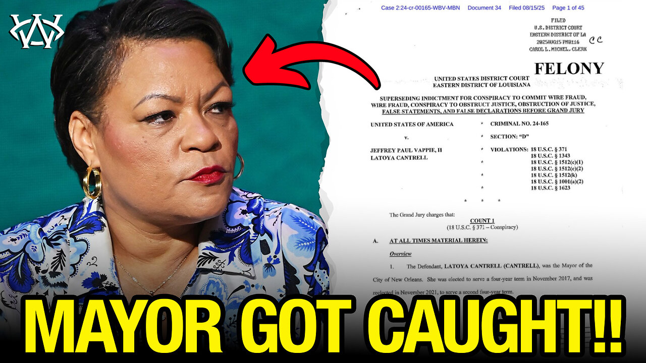 New Orleans Mayor INDICTED for CORRUPTION!!