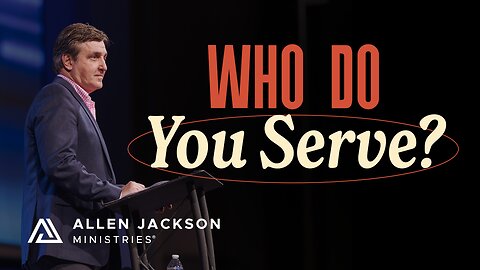 Why You Can't Serve God and Self