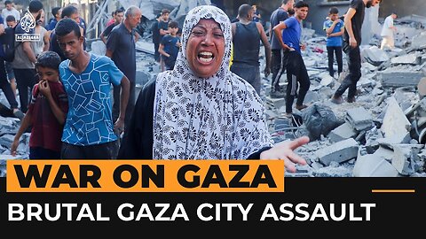 Brutal Gaza City Assault