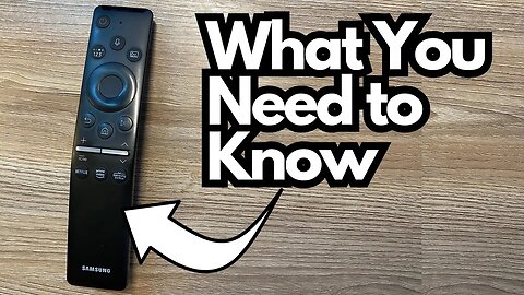 Samsung TV Remote Replacement - worked with my TV no problem