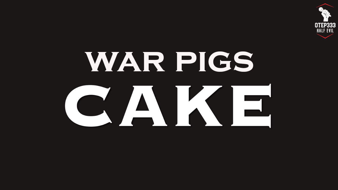 Cake - War Pigs (HQ Karaoke)