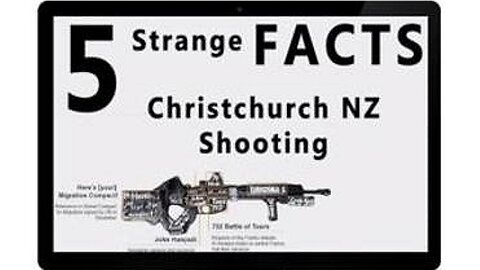[Feb 1, 2020] 5 Strange Facts About Christchurch New Zealand Shootings [williamgenske]