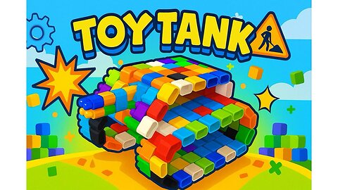 block toy ideas /TANK USING BUILDING BLOCK/