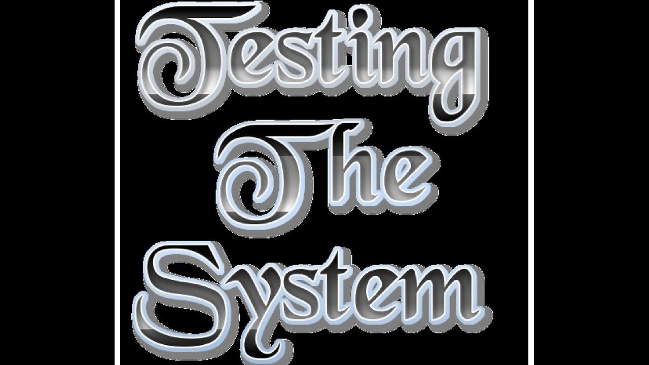 Testing it out. If it works we may do a small walk and talk