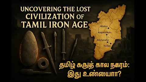Uncovering the Lost Civilization of Tamil Iron Age | தமிழ் இரும்பு கால நகரம்: இது உண்மையா?