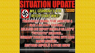 SITUATION UPDATE 7/25/25 - Treasonous Obama To Be Arrested & Face A Military Tribunal