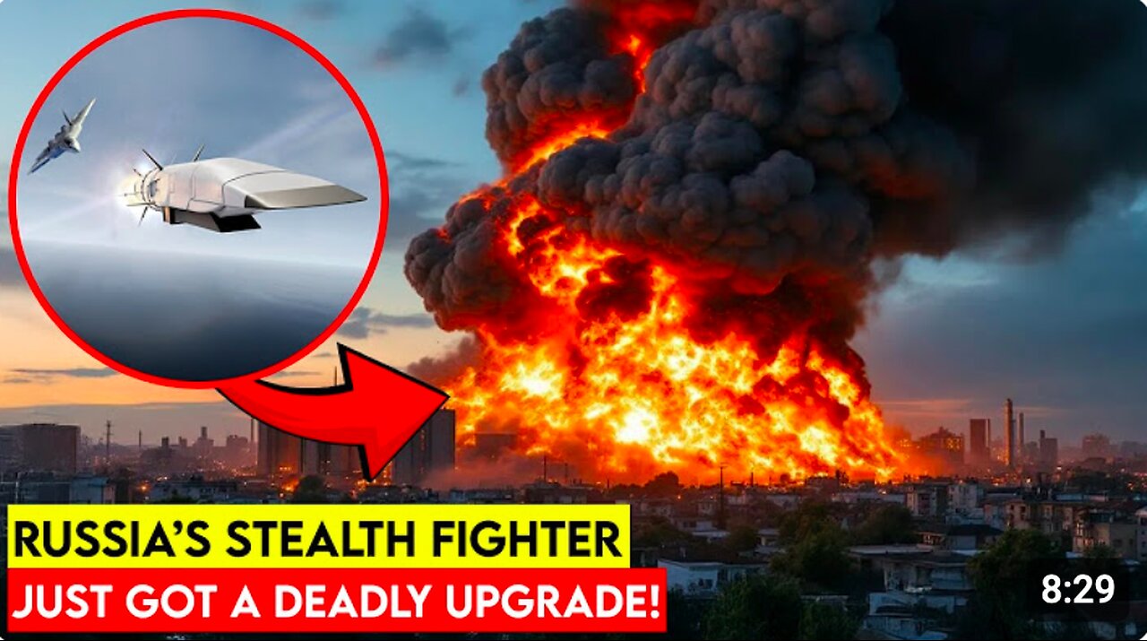Shock for NATO: Russia's Su-57 can now fire Zircon hypersonic missiles at Mach 9+!