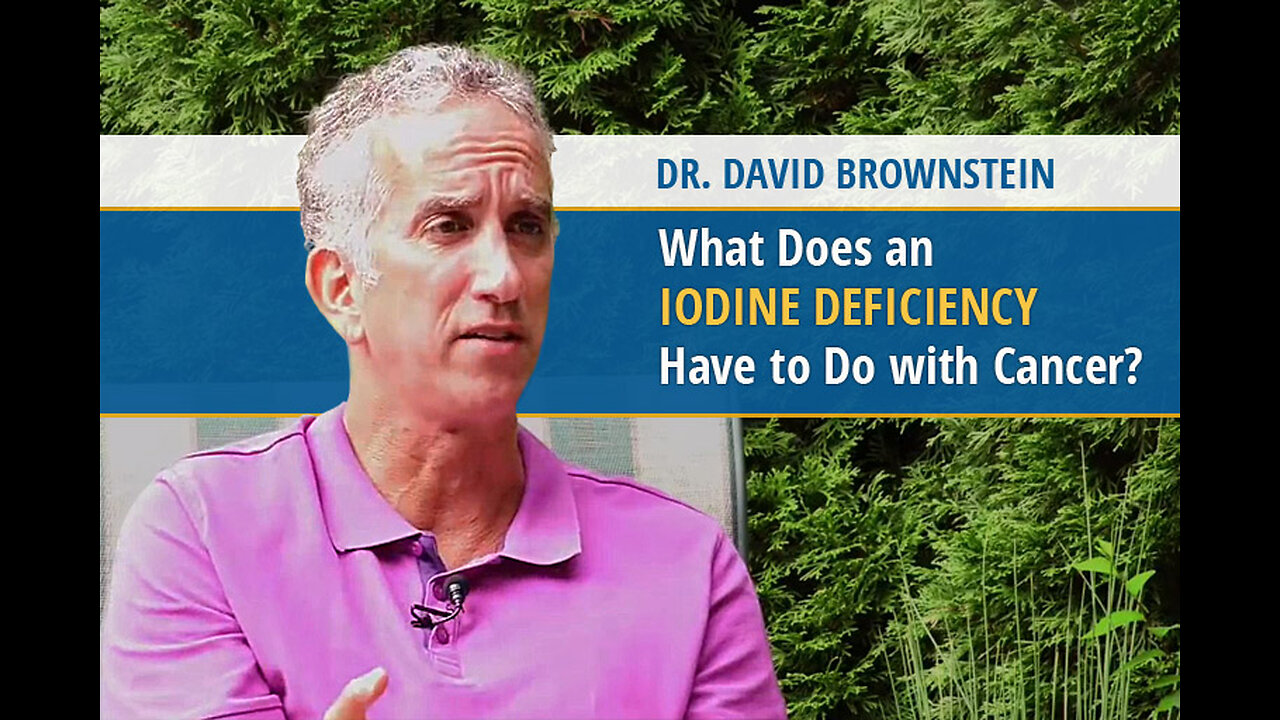 What Does an Iodine Deficiency Have to Do with Cancer?