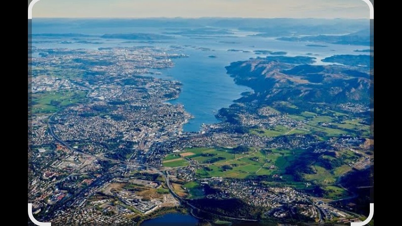Heading back to Stavangar, Norway. December.