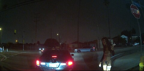 Passing through South Los Angeles, California