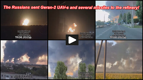 Kremenchuk: New Russian strike on Ukraine's largest oil refinery