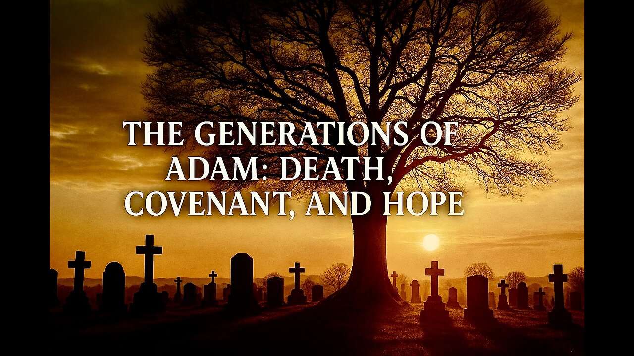 The Generations of Adam: Death, Covenant, and Hope | Genesis 5 Explained