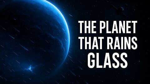 The Planet That Rains Glass
