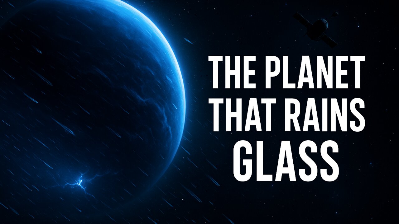 The Planet That Rains Glass