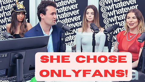 Charlie Kirk Preaches Values — She Defends Selling Her Body!