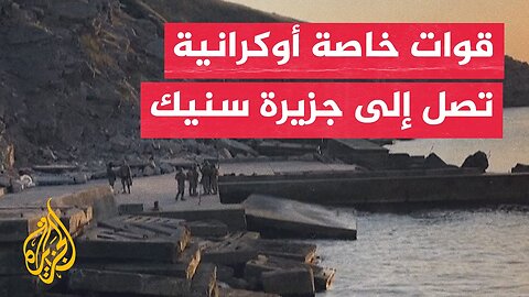 قوات أوكرانية خاصة تزور جزيرة سنيك بالبحر الأسود