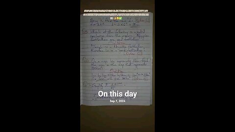 #creatorsearchinsights WASSCE question solutions that I posted on this day last year. #fyp #Whattowa