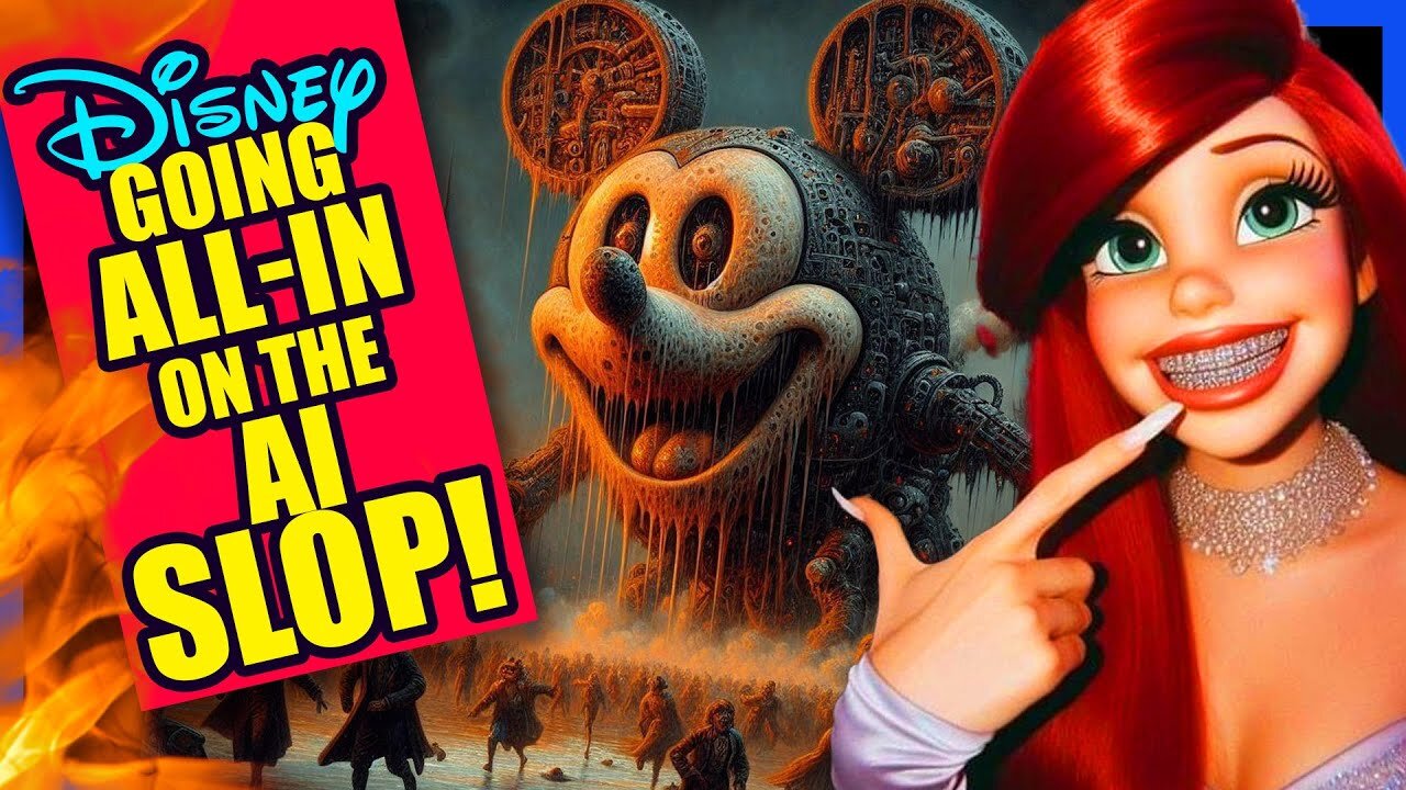 Disney Plus Going ALL-IN on AI SLOP?! | Clownfish TV