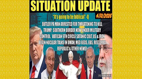 SG Anon. Juan O Savin ~ Situation Update 4/13/25 ~ Restored Republic > Judy Byington- Q+ White Hats