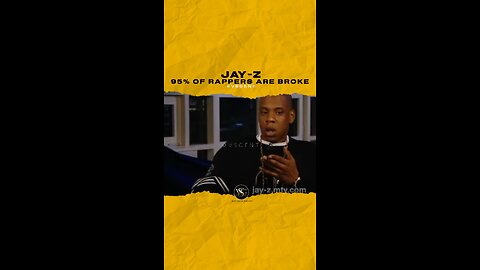 @jayz 95% of rappers are broke