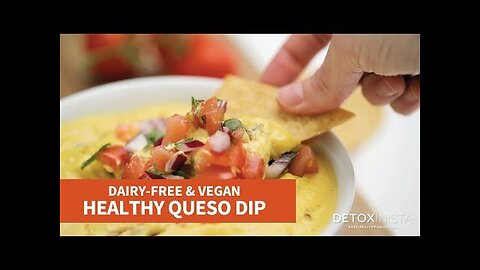 Easy Vegan Queso (Dairy-Free Cheese Dip!)