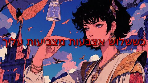 כששלוש אצבעות מצביעות עליך