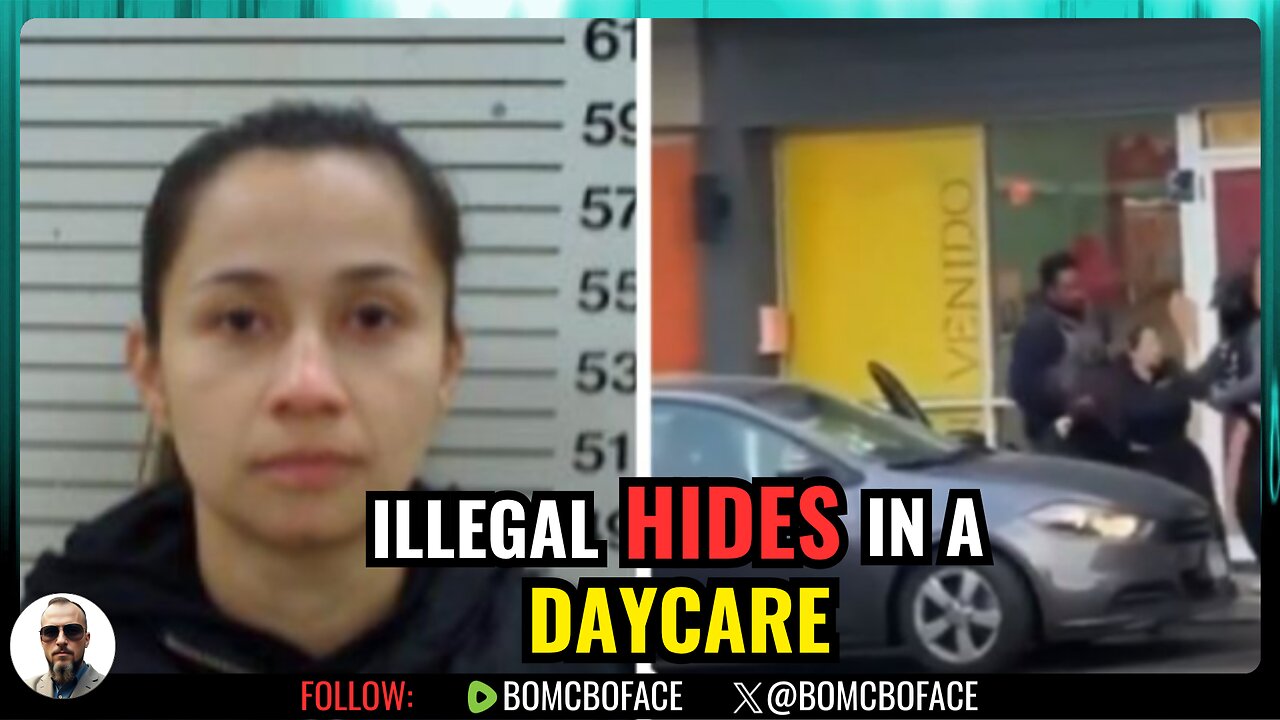 👉 Illegal Alien Flees ICE- Hides in a Chicago Daycare Before Capture | Bo McBoface LIVE