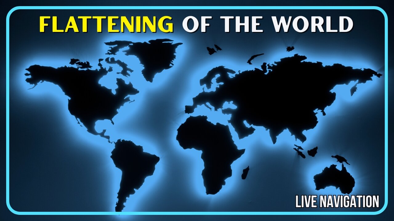Flattening the Earth - Live Pirate Navigation!