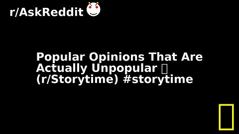 Popular Opinions That Are Actually Unpopular 💀 (r/Storytime) #storytime