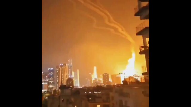 Someone made a song called “Boom Boom, Tel Aviv”.