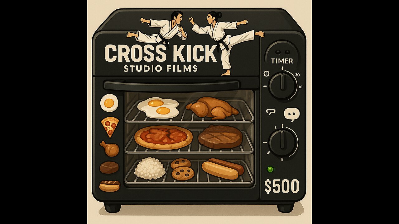 Cross kick Studio Films Toaster oven