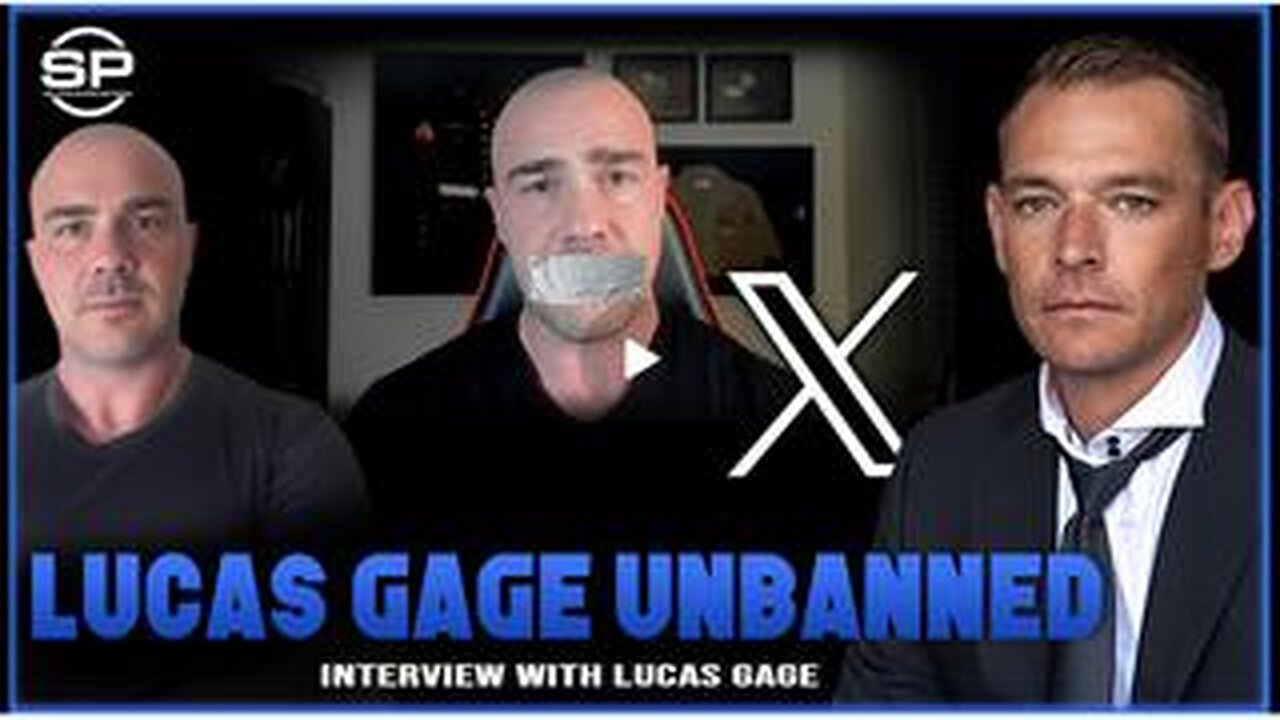 STEW PETERS: Tyrannical Censorship. Lucas Gage RETURNS to X. Relentless Attacks by Jewish Tyrants