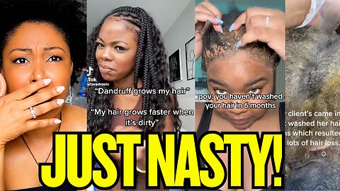THAT'S not HAIR GROWTH, that's MOLD, RAPUNZEL