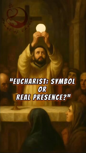 EUCHARIST: SYMBOL OR REAL PRESENCE? EARLY CHRISTIANS BELIEVED THE EUCHARIST WAS TRULY THE BODY & BLO