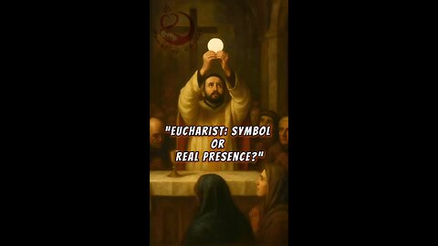EUCHARIST: SYMBOL OR REAL PRESENCE? EARLY CHRISTIANS BELIEVED THE EUCHARIST WAS TRULY THE BODY & BLO