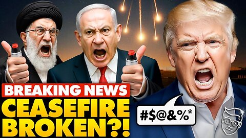 FURIOUS Trump Drops F-BOMB on Live-TV | Rages at Israel, Iran For Attacks After Peace Deal: 'F***'🤬