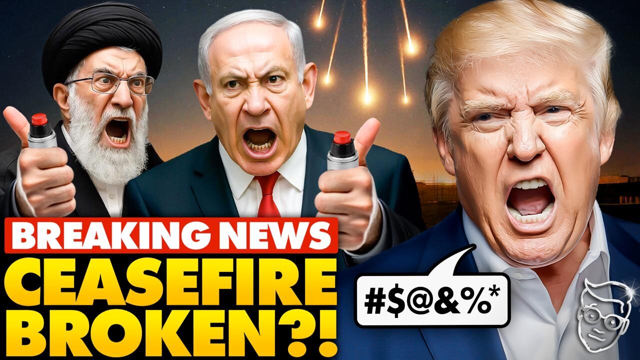 FURIOUS Trump Drops F-BOMB on Live-TV | Rages at Israel, Iran For Attacks After Peace Deal: 'F***'🤬