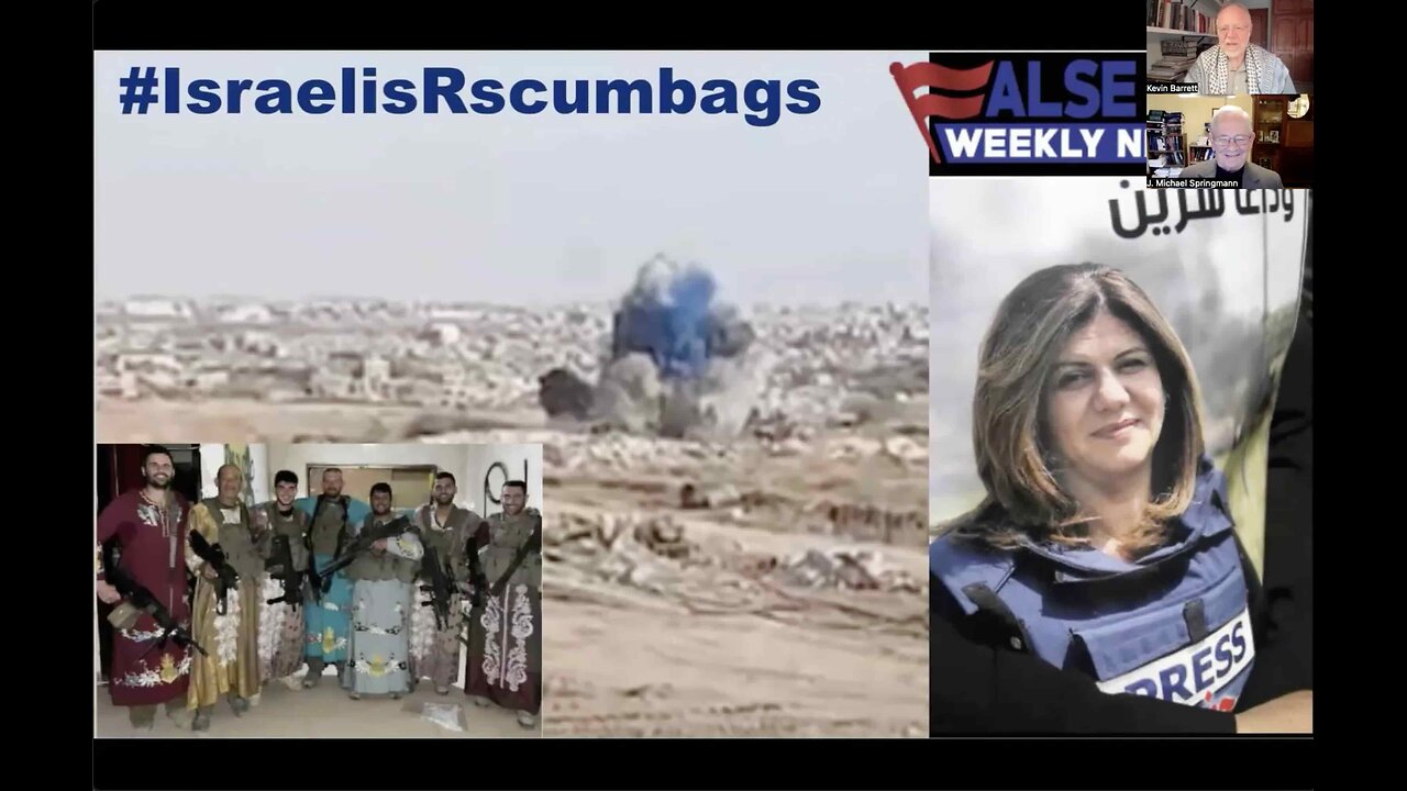 This Week in Israeli Scumbaggery: Gender Reveal, Murder Reveal (FFWN with J. Michael Springmann)